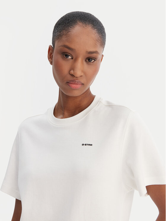 G-Star Raw G-Star Raw T-Shirt D28730-D976 Biały Regular Fit