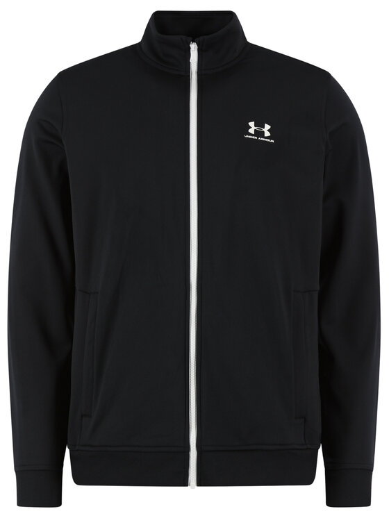 Under Armour Under Armour Džemperis ar kapuci Ua Sportstyle Tricot 1329293 Melns Regular Fit
