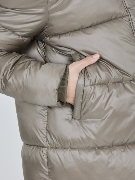 Athlecia Athlecia Μπουφάν χειμωνιάτικο Elly W Maxi Puffer EA233361 Καφέ Regular Fit