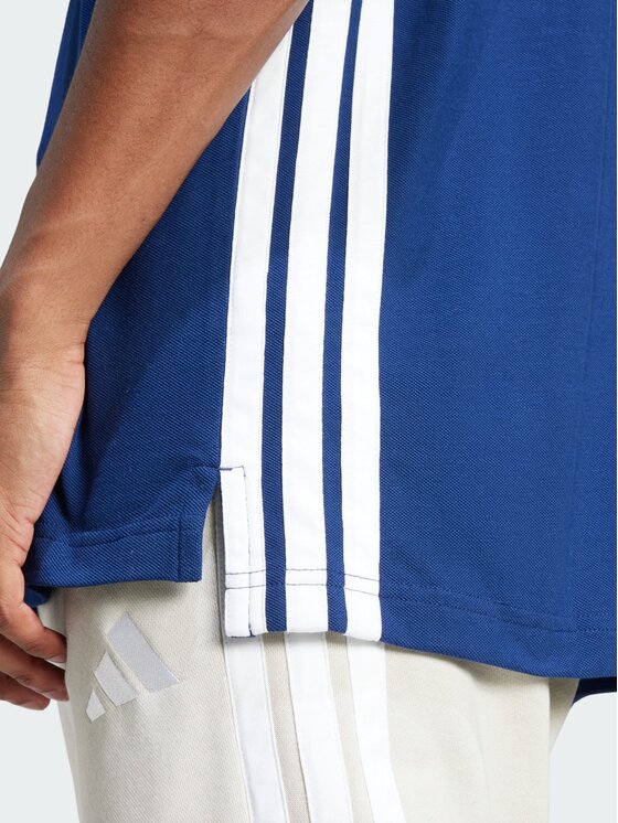 adidas adidas Polo 143471 Niebieski Regular Fit