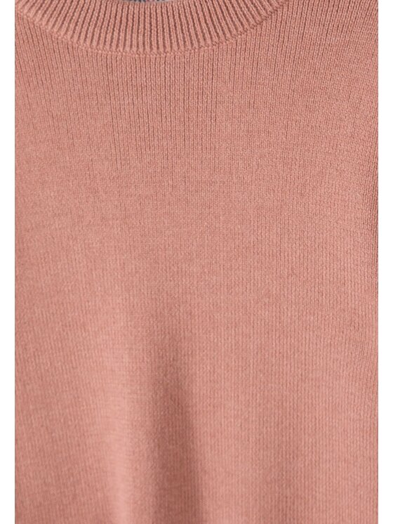 minoti minoti Sukienka dzianinowa 32KNIT107 Miedziany Regular Fit