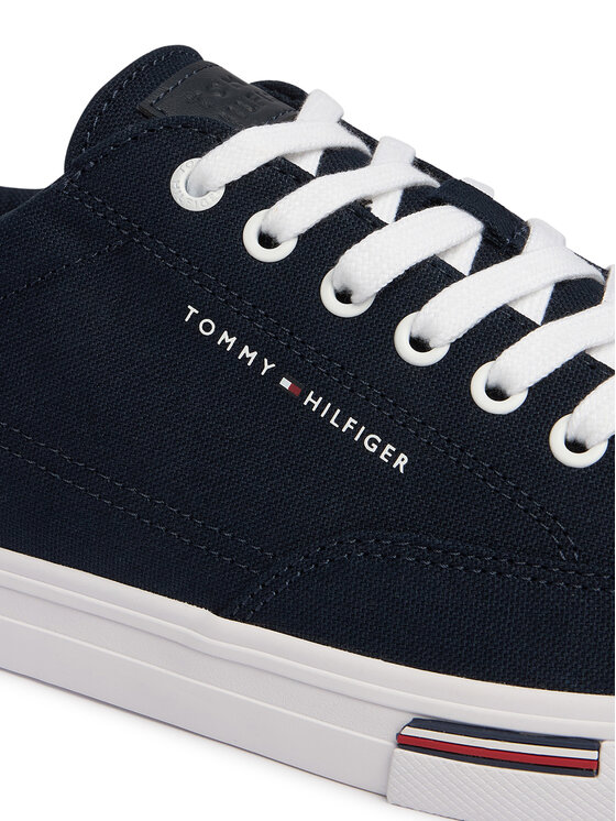 Tommy Hilfiger Tommy Hilfiger Tenis superge Vulc Core Rwb Long FM0FM05813 Mornarsko modra