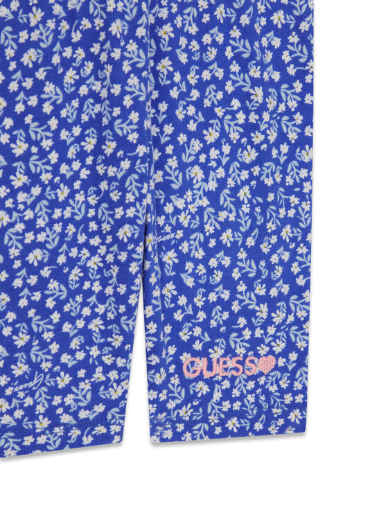 Guess Guess Póló és leggins szett A6GG03 K6YW4 Kék Regular Fit