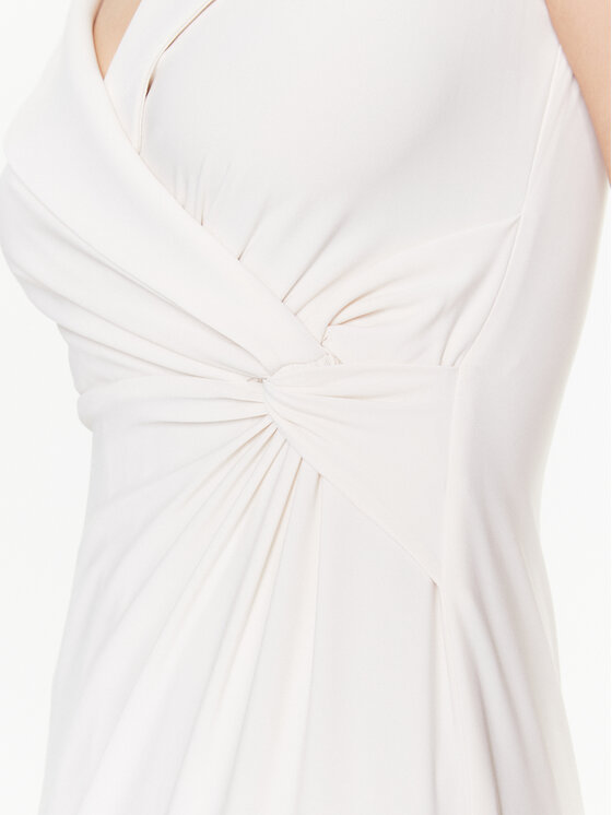 LAUREN RALPH LAUREN Lauren Ralph Lauren Večernja haljina 253863940001 Écru Slim Fit