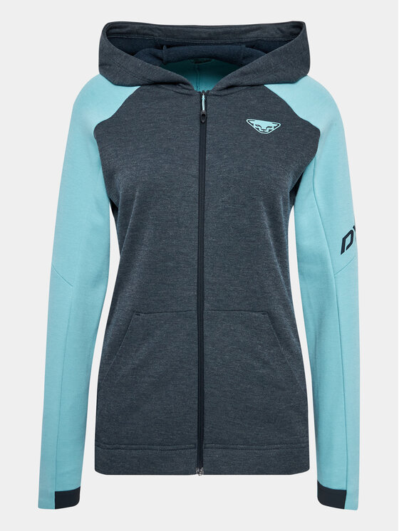 Dynafit Dynafit Суитшърт 24/7 Ptc Zip Hoody W 71507 Син Regular Fit