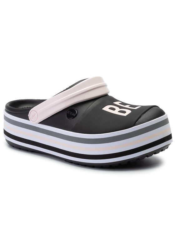 Crocs cb platform online bold color clog