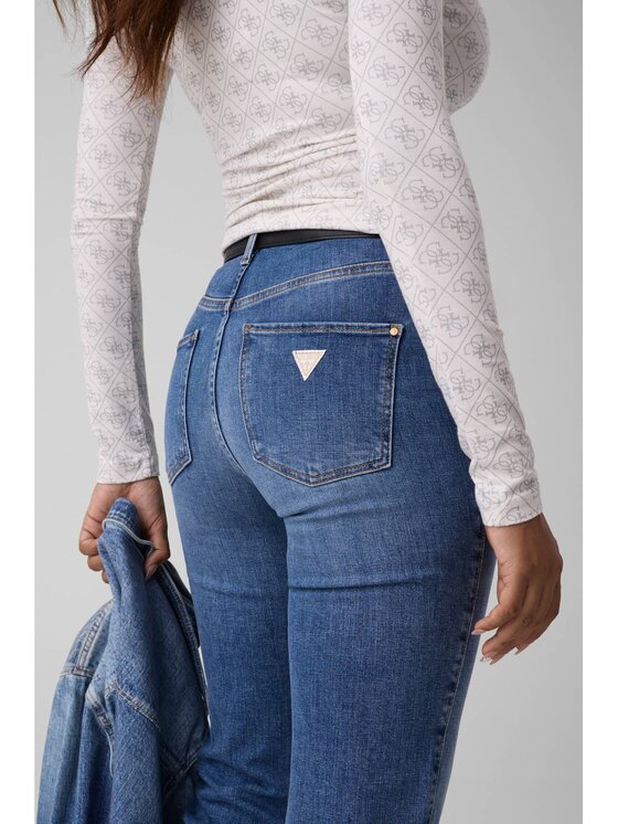 Guess Guess Jeansy 184026 Niebieski