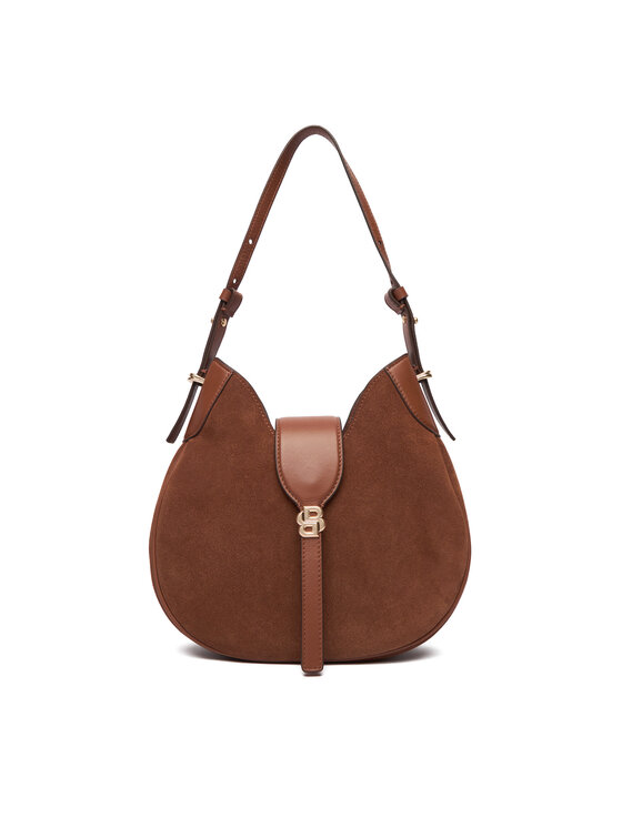 BOSS BOSS Ročna torba Boss Beyond Hobo S 50557954 Rjava