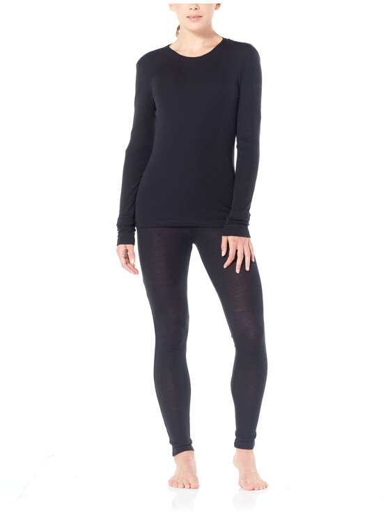 Icebreaker Icebreaker Legginsy 104476 Czarny Slim Fit