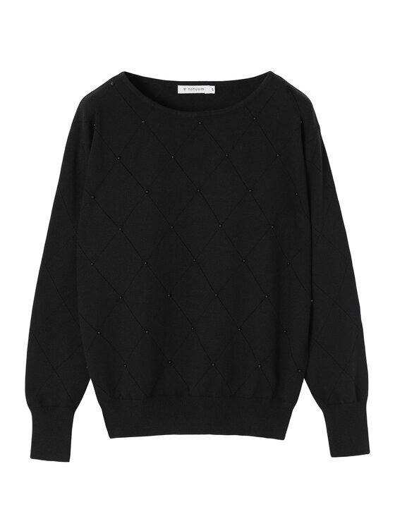 TATUUM Tatuum Sweter AZAKI Czarny Classic Fit