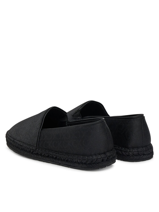 Calvin Klein Calvin Klein Espadrilky Flat Espadrille - Jacq HW0HW02467 Černá