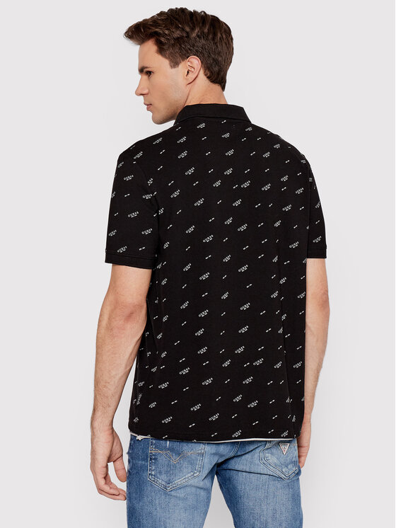 Polo Corey M2RP01 K7O61 Nero Regular Fit