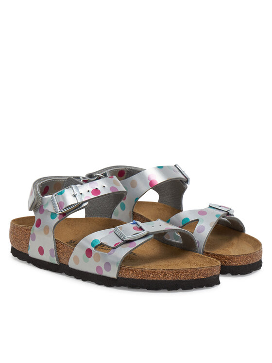 Birkenstock Birkenstock Sandalen Rio As Kids 1029527 D Silberfarben
