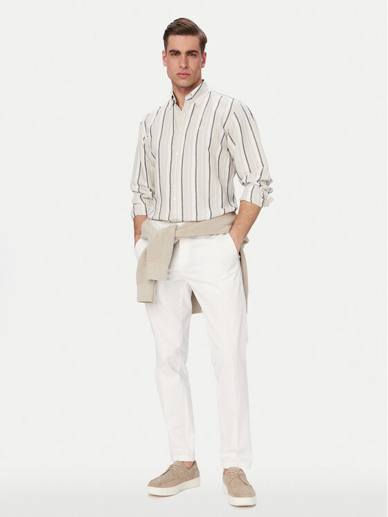 BOSS BOSS Hemd Ricoplus 50559324 Grau Regular Fit