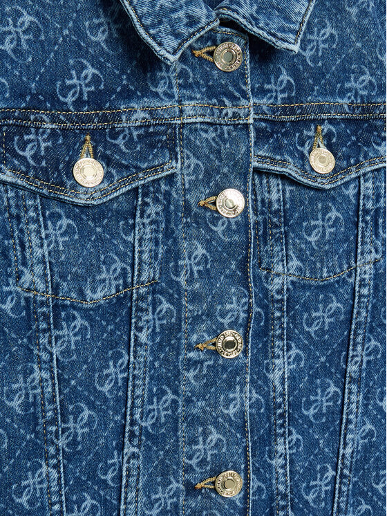 Giacca di jeans J3GL04 D4WF0 Blu Regular Fit