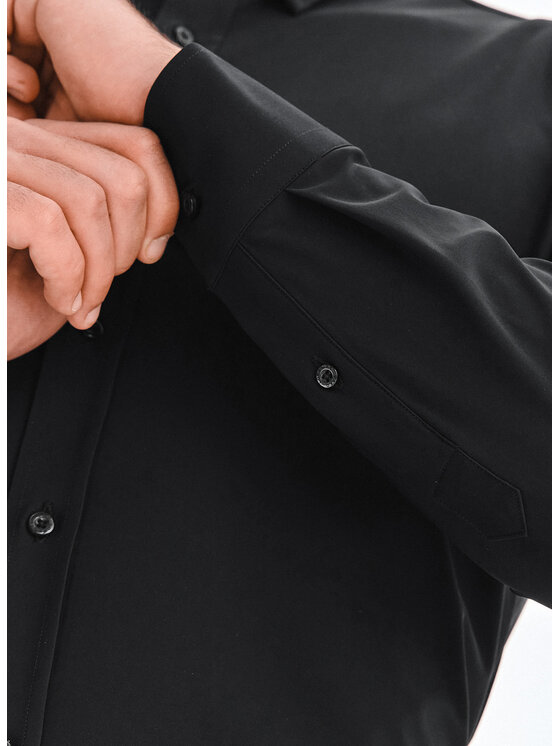 Pako Lorente Pako Lorente Koszula P25WF-1X-011 Czarny Slim Fit