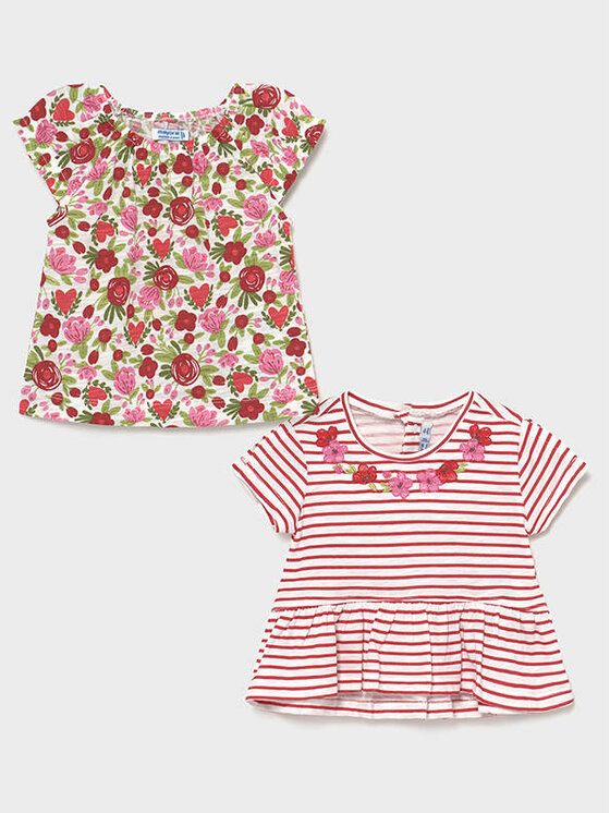 Set di 2 magliette 1089 Multicolore Regular Fit