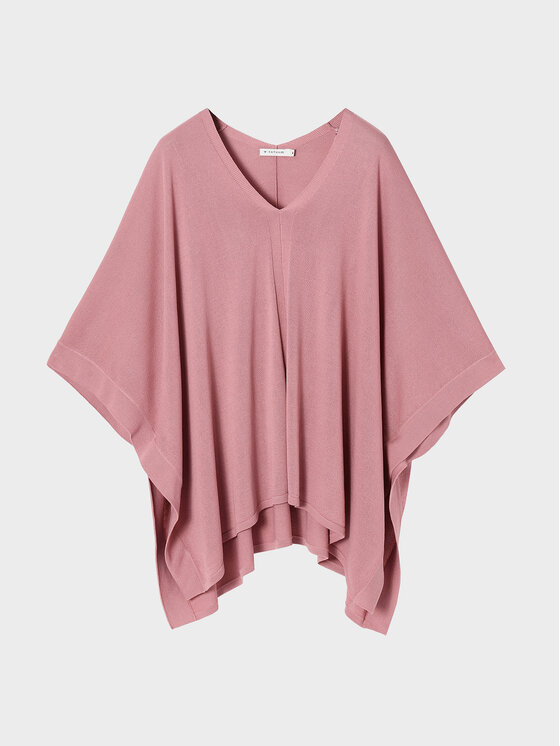 TATUUM Tatuum Sweter Ponna T2215.090 Różowy Oversize