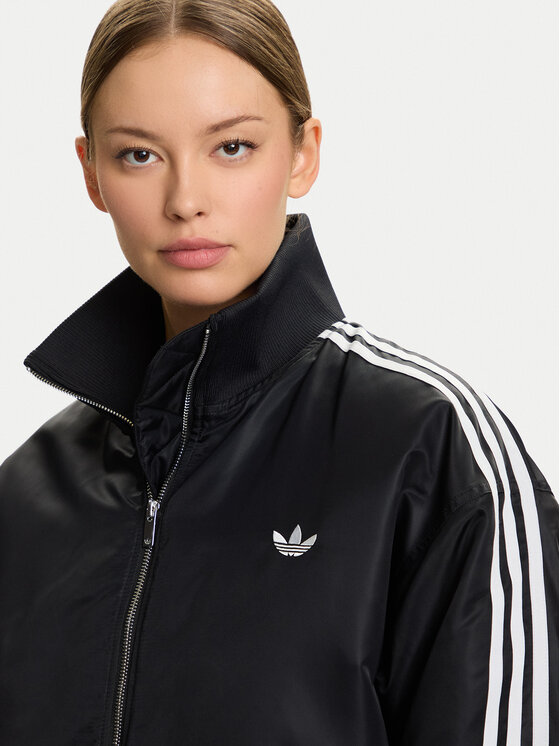 adidas adidas Μπόμπερ μπουφάν Firebird JX2991 Μαύρο Oversize