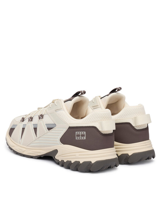 Tommy Jeans Tommy Jeans Sneakersy Tjm Outdoor Runner EM0EM01667 Écru