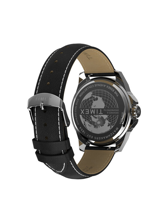 Timex Timex Ročna ura Essex  TW2W79800 Črna
