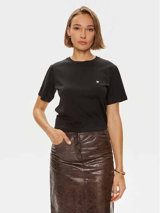 Weekend Max Mara Weekend Max Mara T-Shirt Venaco 2425976021600 Schwarz Regular Fit