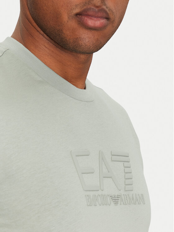 EA7 Emporio Armani EA7 Emporio Armani Тишърт 7M000224 AF10375 U9024 Зелен Regular Fit