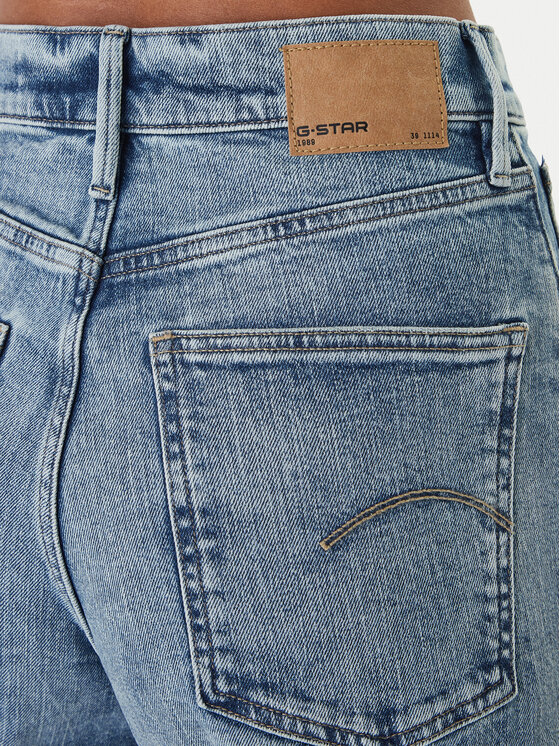 G-Star Raw G-Star Raw Jeans hlače Deck 2.0 D23591-E205 Modra Wide Leg