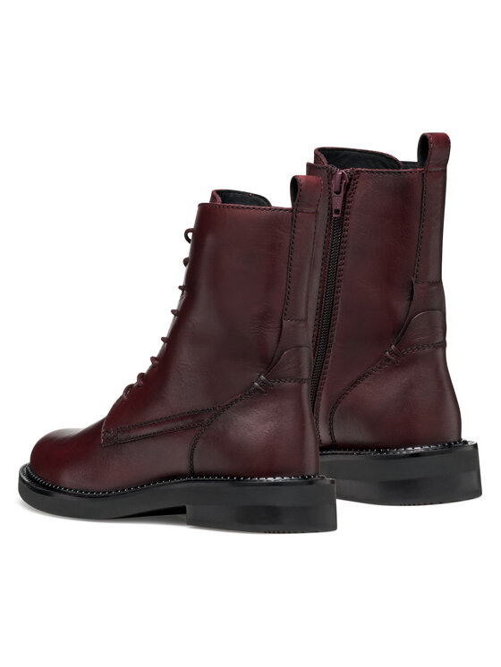 Geox Geox Čizme D Serilda D46WYG 00043 C7011 Tamnocrvena