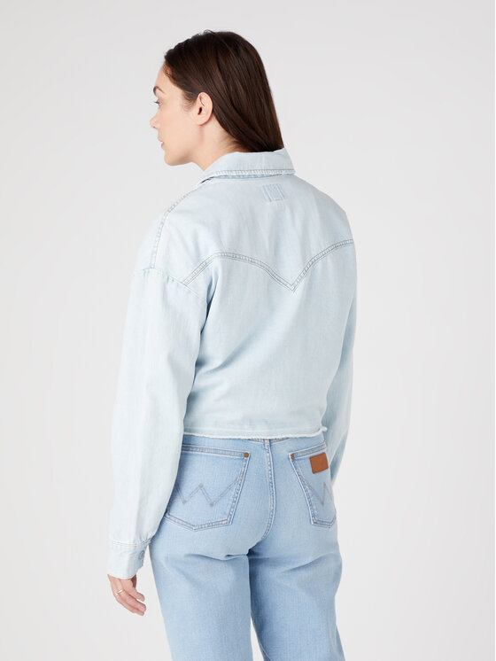 Wrangler Wrangler Kurtka jeansowa Western W429HF48L 112334375 Granatowy Regular Fit