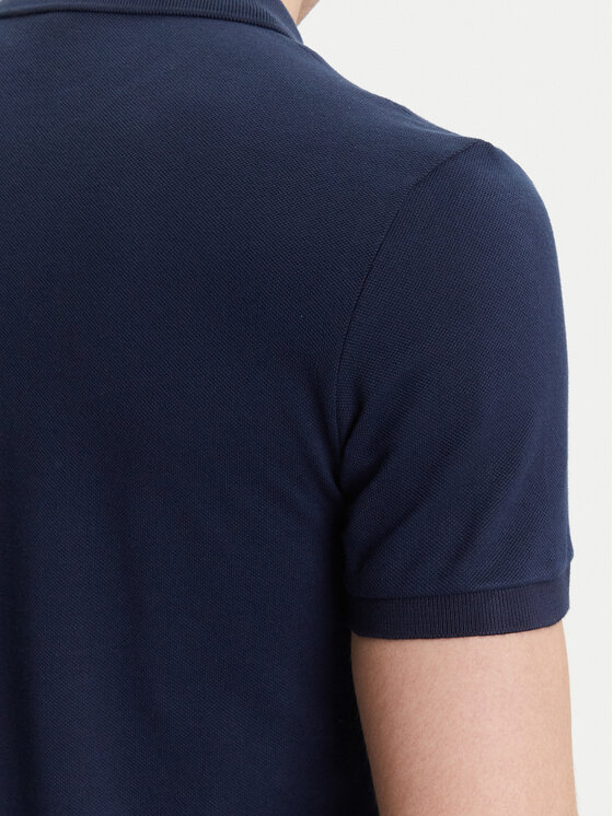 Lacoste Lacoste Polokošeľa PH4012 Tmavomodrá Slim Fit