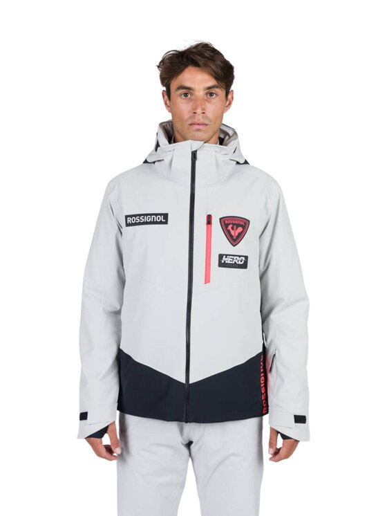 Rossignol Rossignol Kurtka narciarska Hero Blackside Szary Basic Fit