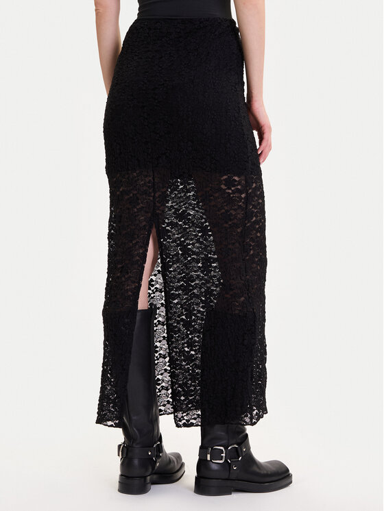 ONLY ONLY Spódnica ołówkowa Lorenza 15356174 Czarny Regular Fit