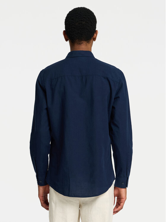 Selected Homme Selected Homme Košulja 16078867 Tamnoplava Slim Fit