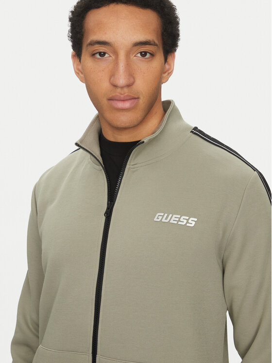 Guess Guess Felpa Z2YQ10 KB3P2 Verde Regular Fit