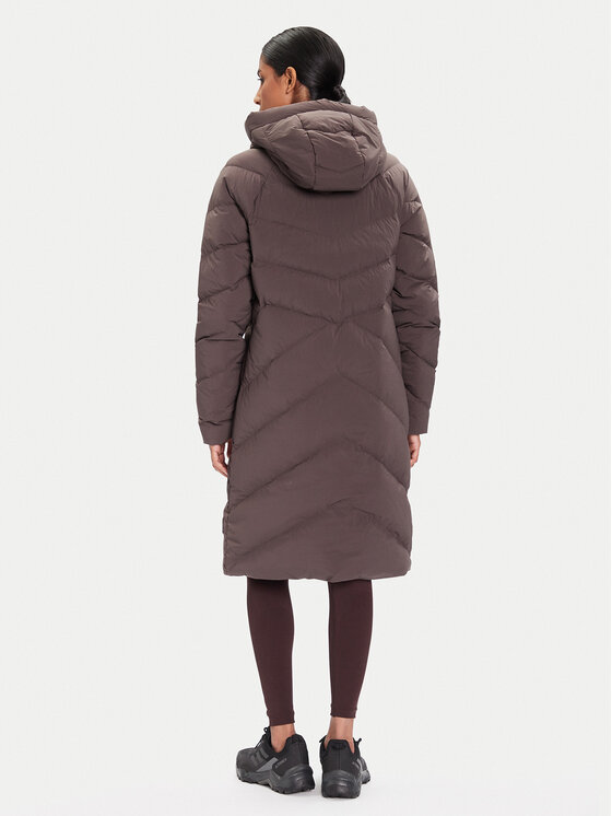 Jack Wolfskin Jack Wolfskin Kurtka puchowa Marienplatz 1206971 Brązowy Regular Fit
