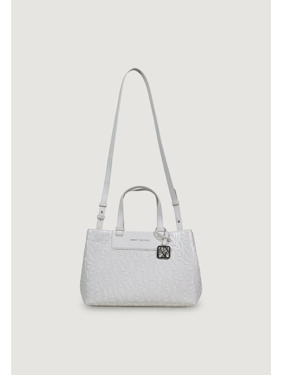 Armani Exchange Armani Exchange Borsetta SHOPPING BAG Bianco