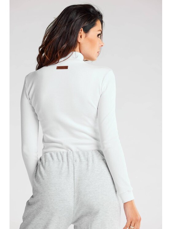 Infinite You Infinite You Bluzka M283 Biały Basic Fit