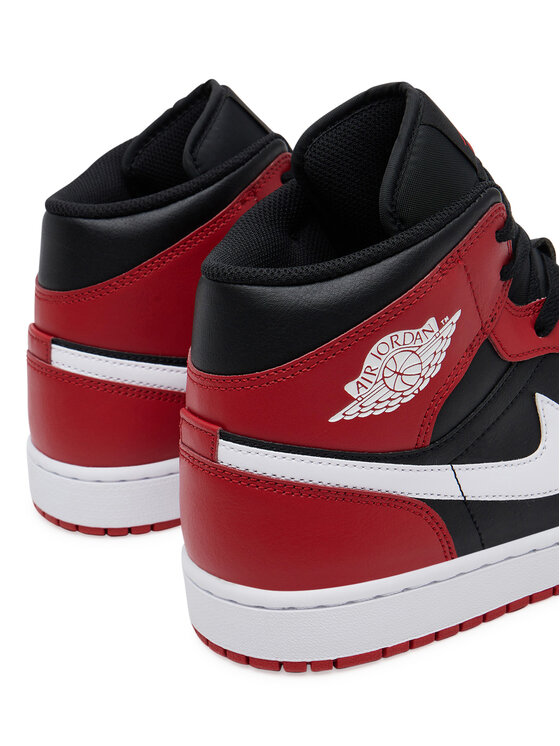Nike Nike Sneakersy Air Jordan 1 Mid DQ8426 Czerwony
