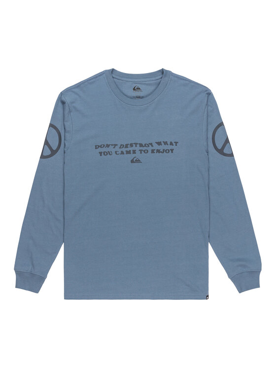 Quiksilver Quiksilver Longsleeve Ev Cold Ways EQYZT08190 Niebieski Regular Fit