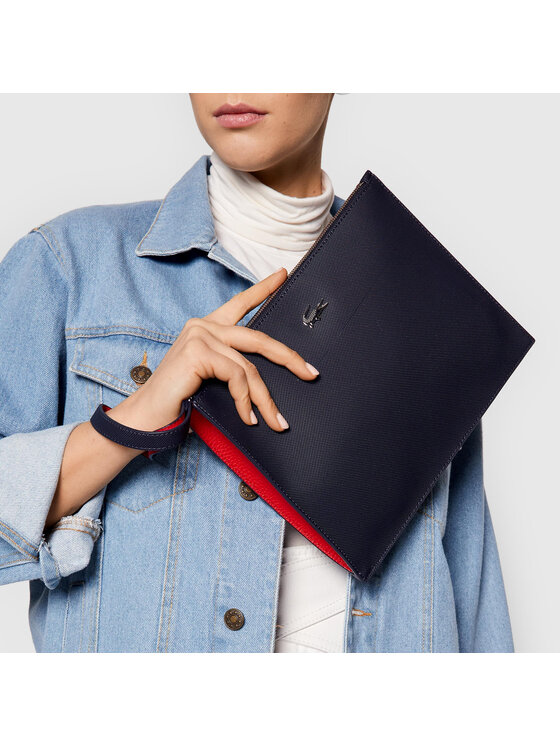 Lacoste Lacoste Handtasche Clutch NF2791AA Dunkelblau