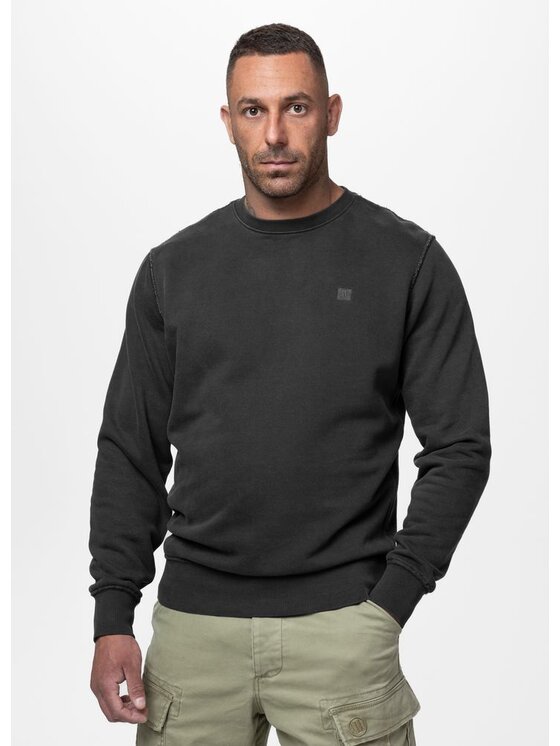 PITBULL PITBULL Bluza HACKETT Szary Regular Fit