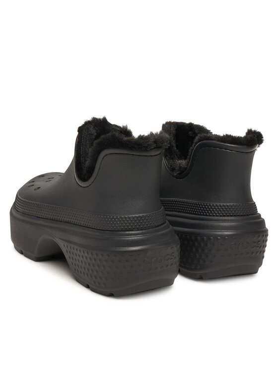 Crocs Crocs Снігоходи Stomp Lined Shorty Boot 210673 Чорний