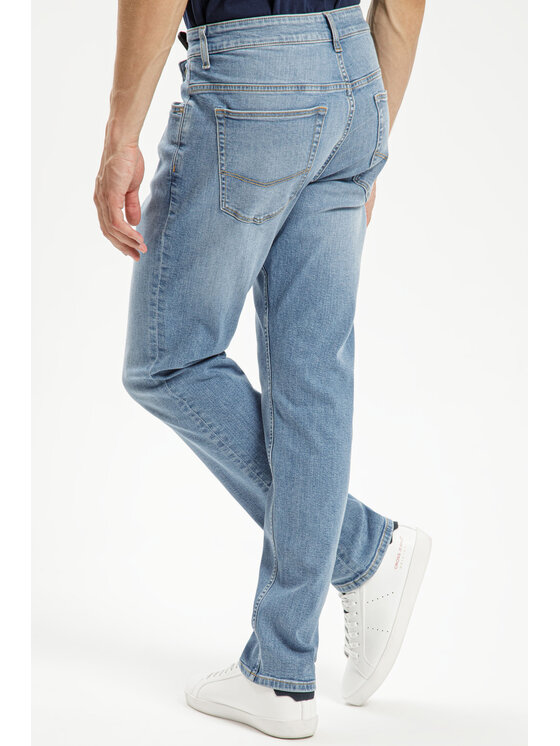 Cross Jeans Cross Jeans Jeansy E 169-123 Niebieski Slim Leg