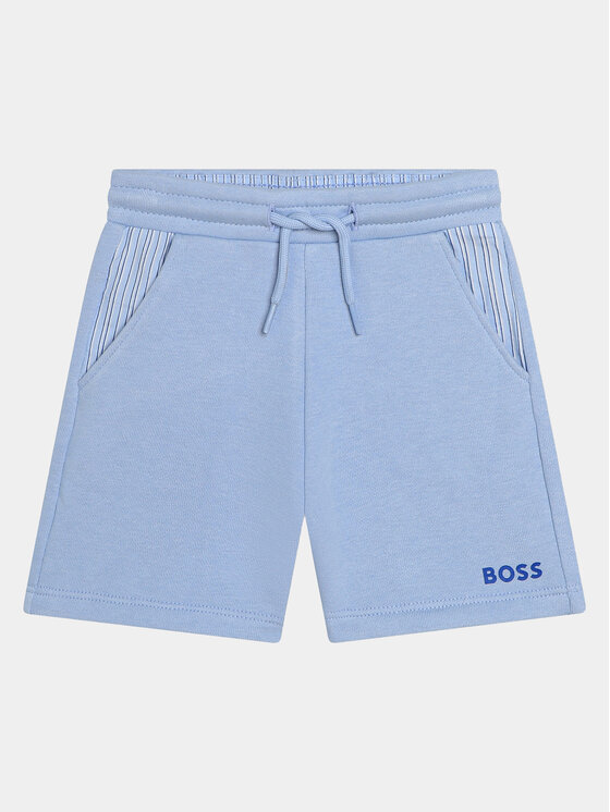 BOSS Boss Súprava Tričko a šortky J50626 S Modrá Regular Fit