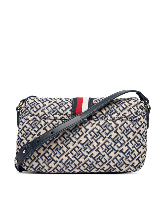 Tommy Hilfiger Tommy Hilfiger Torbica Th Jacquard Ess Crossover AW0AW19066 Plava
