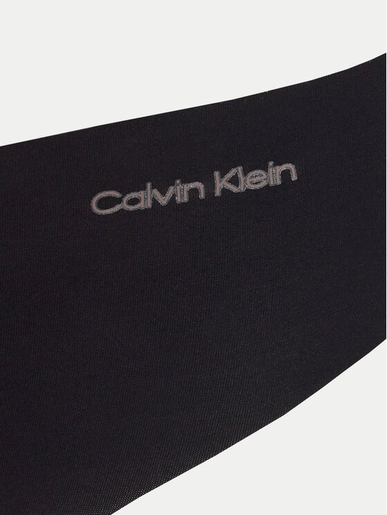 Calvin Klein Underwear Calvin Klein Underwear Набір з 3 пар стрінгів 000QD3558E Чорний