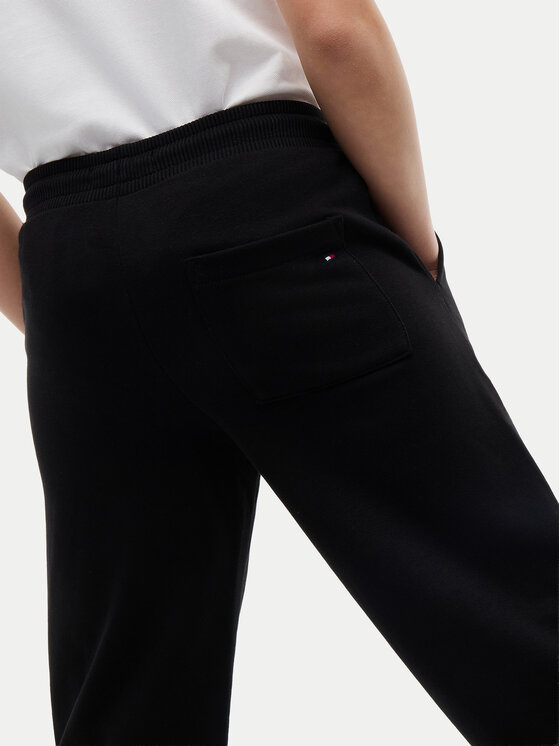 Tommy Hilfiger Tommy Hilfiger Долнище анцуг KG0KG09531 Черен Regular Fit