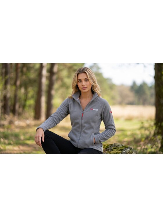 Geographical Norway Geographical Norway Polar WA1727F/GN-DARK GREY Szary Fitted Fit