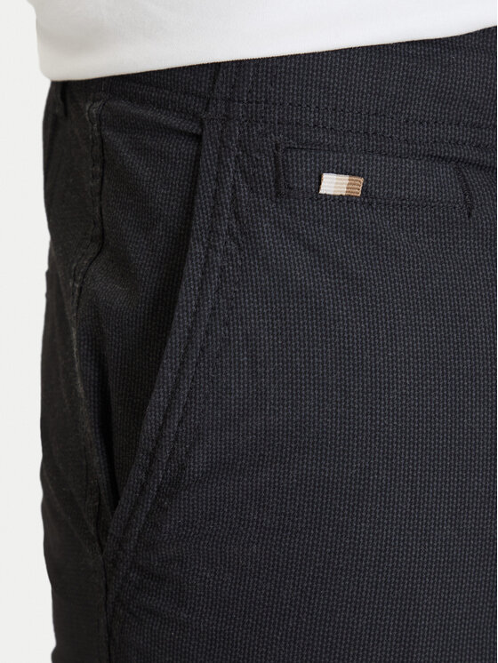Jack & Jones Jack & Jones Chinosy Marco 12293491 Czarny Slim Fit